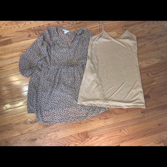 H&M Chiffon Ruffle Dress - Picture 2 of 2